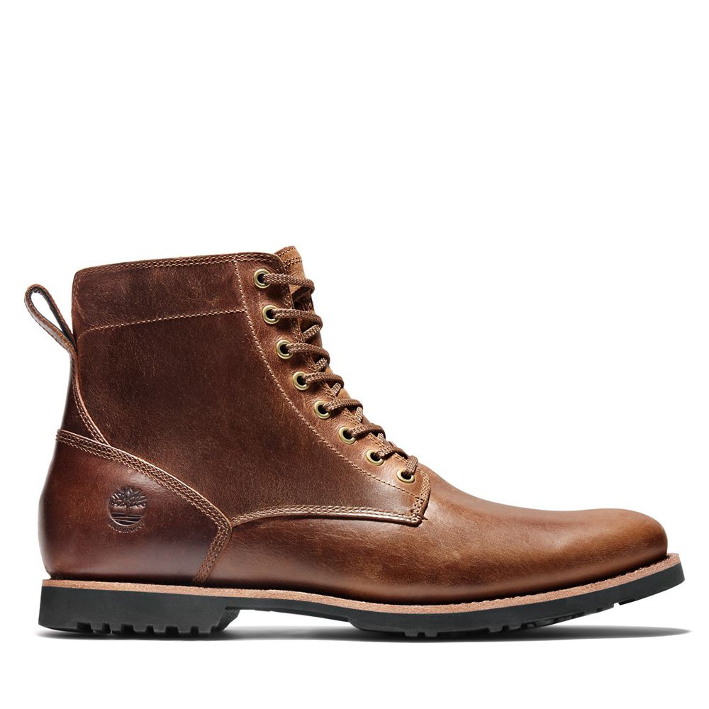 Botas de Nieve Timberland Argentina Hombre - Kendrick Side-Zip Waterproof - Marrones - EOQKDH-019